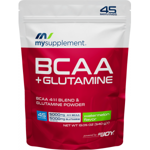 Mysupplement Doypack Bcaa + Glutamine  Karpuz 540g