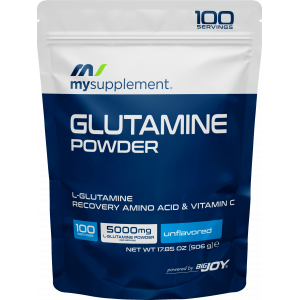 Mysupplement Doypack Glutamine Powder Aromasız 506g