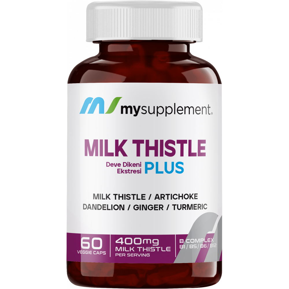 Mysupplement Milk Thistle Plus  60 Bitkisel Kapsül